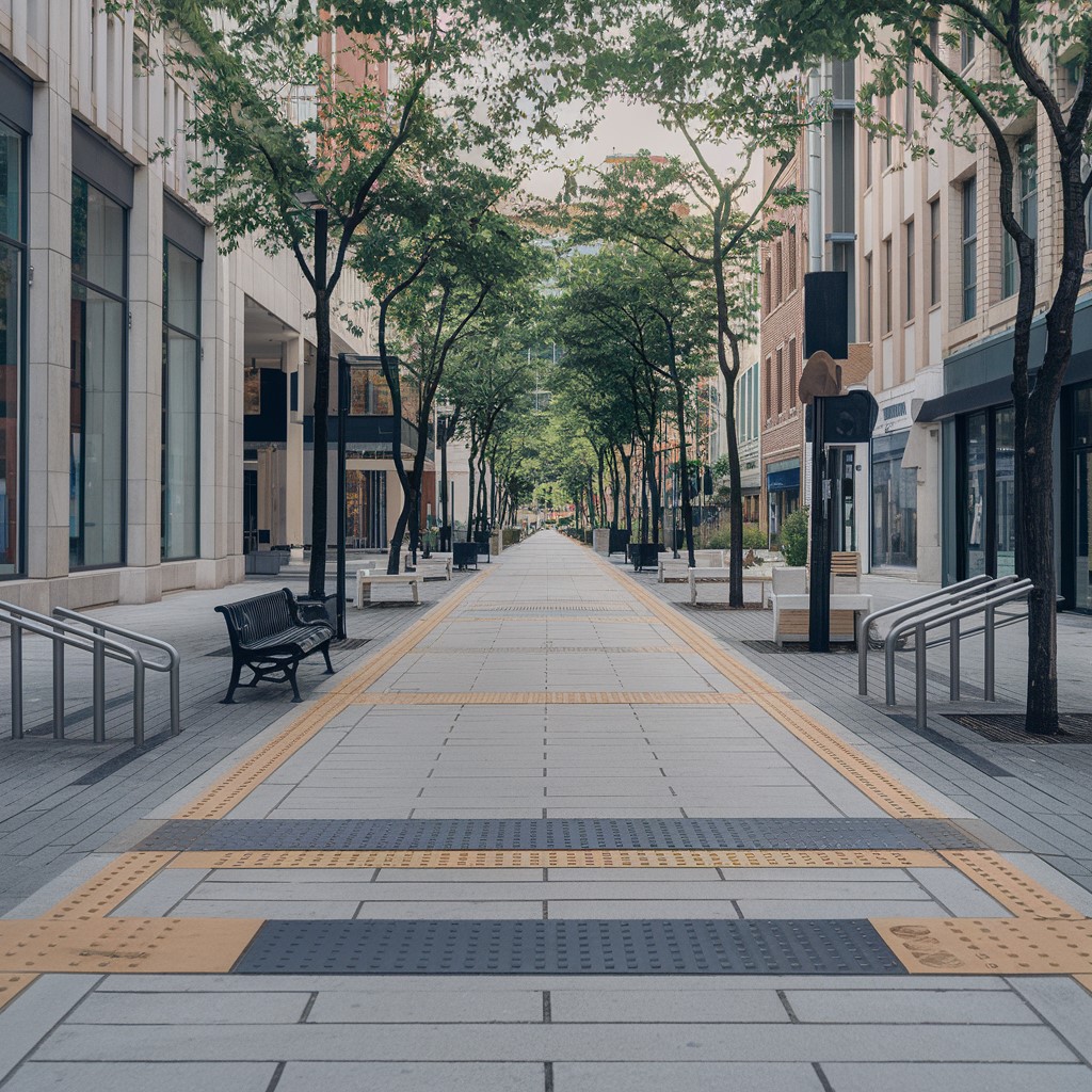 Cheminement accessible